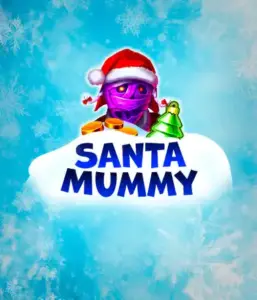  Познакомьтесь с уникальный слот "Santa Mummy" от Belatra, где мумия в костюме Санты привносит праздничное настроение. На изображении представлена персонаж в образе Санты, окруженная снежными хлопьями. Она напоминает новогоднее веселье и радость. Название игры "Santa Mummy" выделено крупными белыми буквами на снежном фоне.